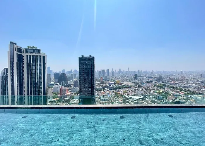 Lejlighed 500m To Bts L Large 50 Sqm L Sky Pool And Gym